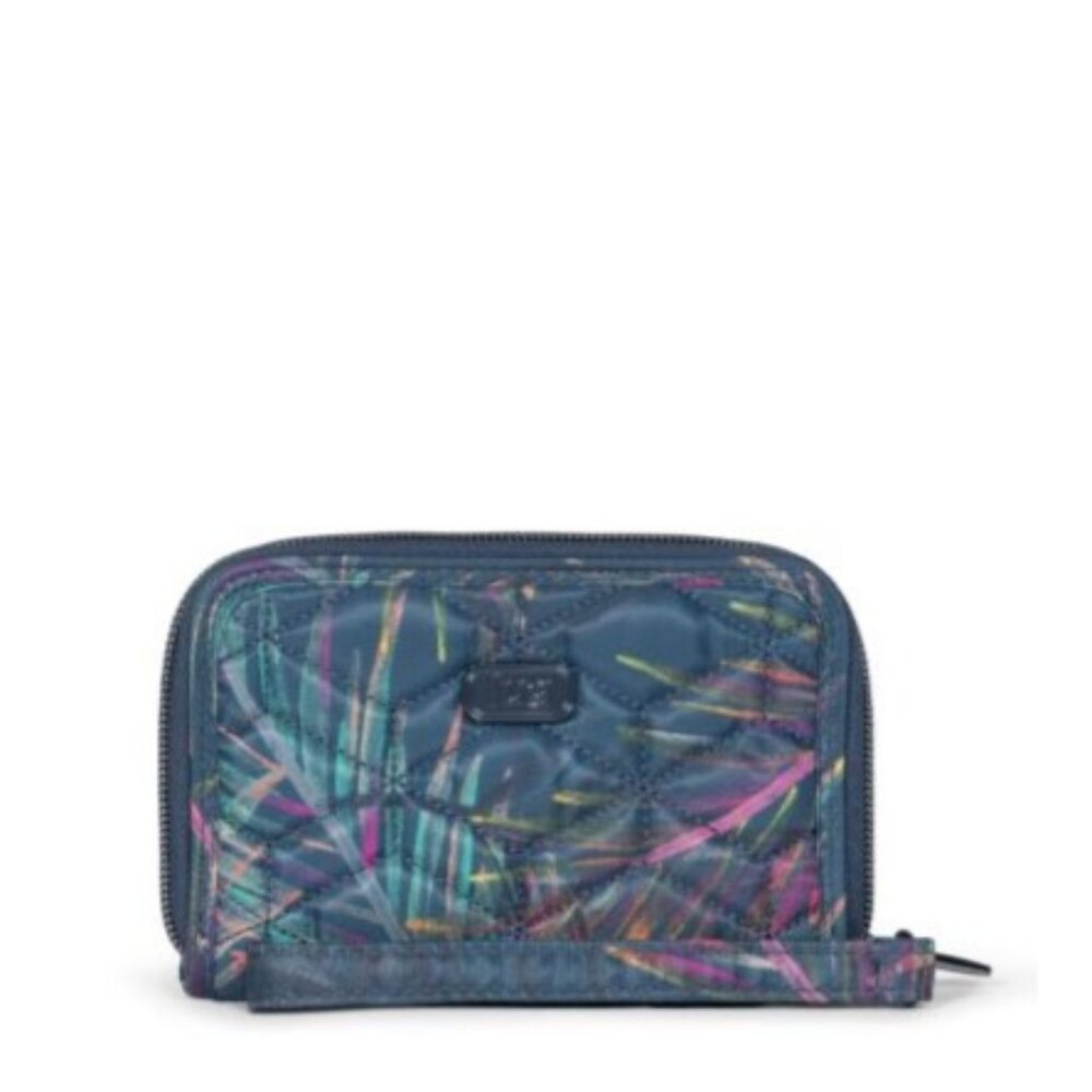 Lug Rodeo 2 Compact Wallet - RFID Protected, Unisex, Tropical Multi Color